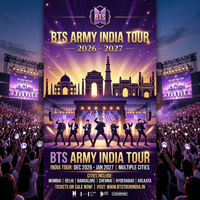BTS India Tour 2026-2027